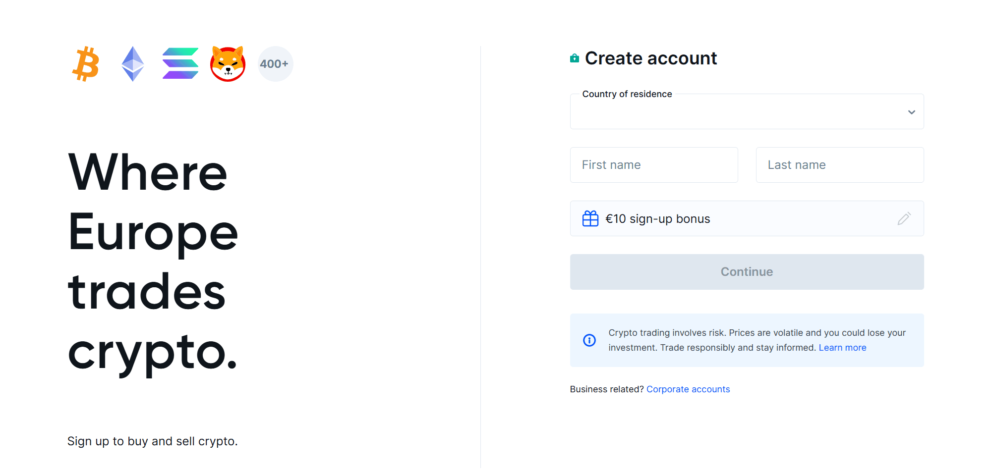 Bitvavo bonus powitalny z wyjaśnieniem bonusu 10€ i darmowego handlu