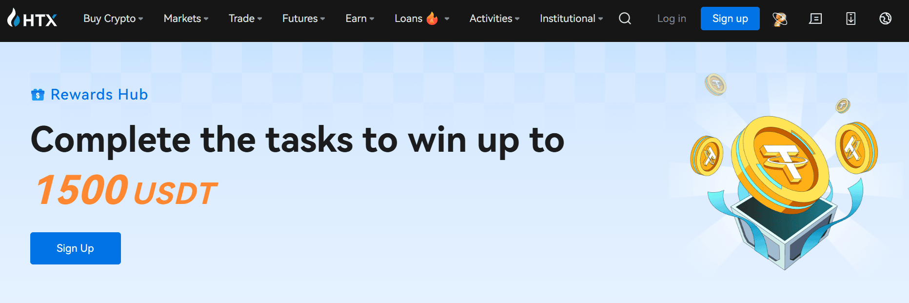 System check-in z odznakami HTX i rewards mall