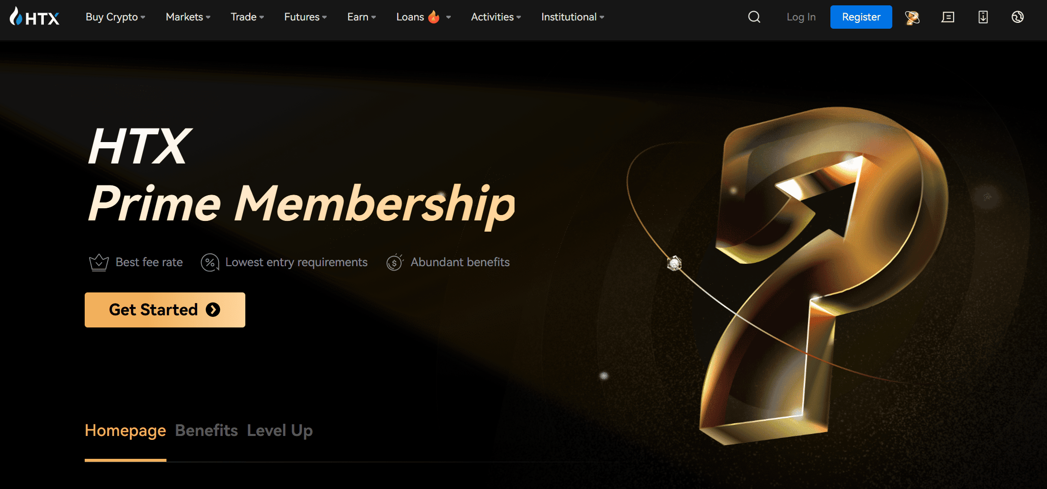 Panel Prime Level HTX z poziomami opłat i zniżkami