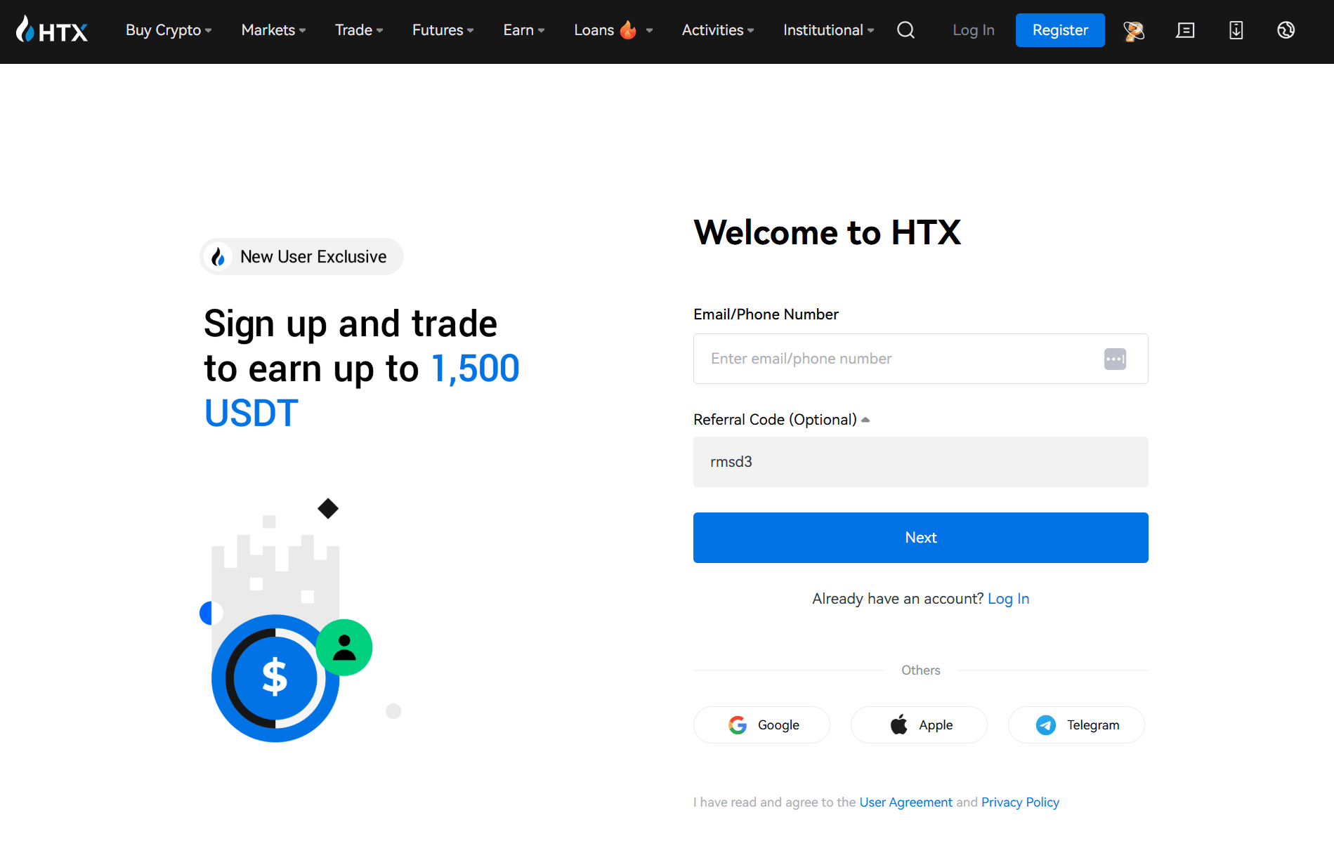 Program polecający HTX ze strukturą prowizji